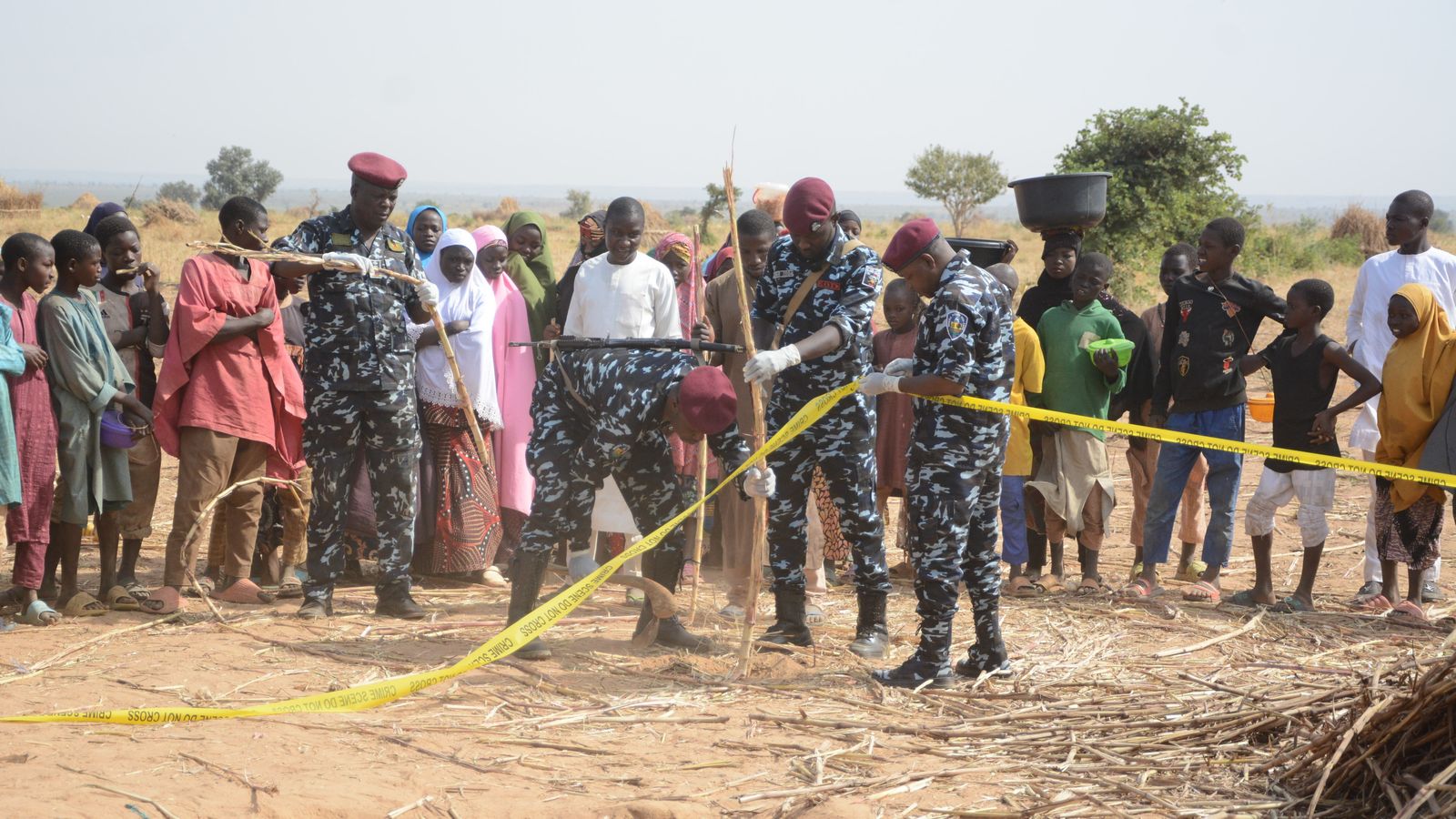 USA greifen an Weihnachten Ziele im Nordwesten Nigerias mit Raketen an