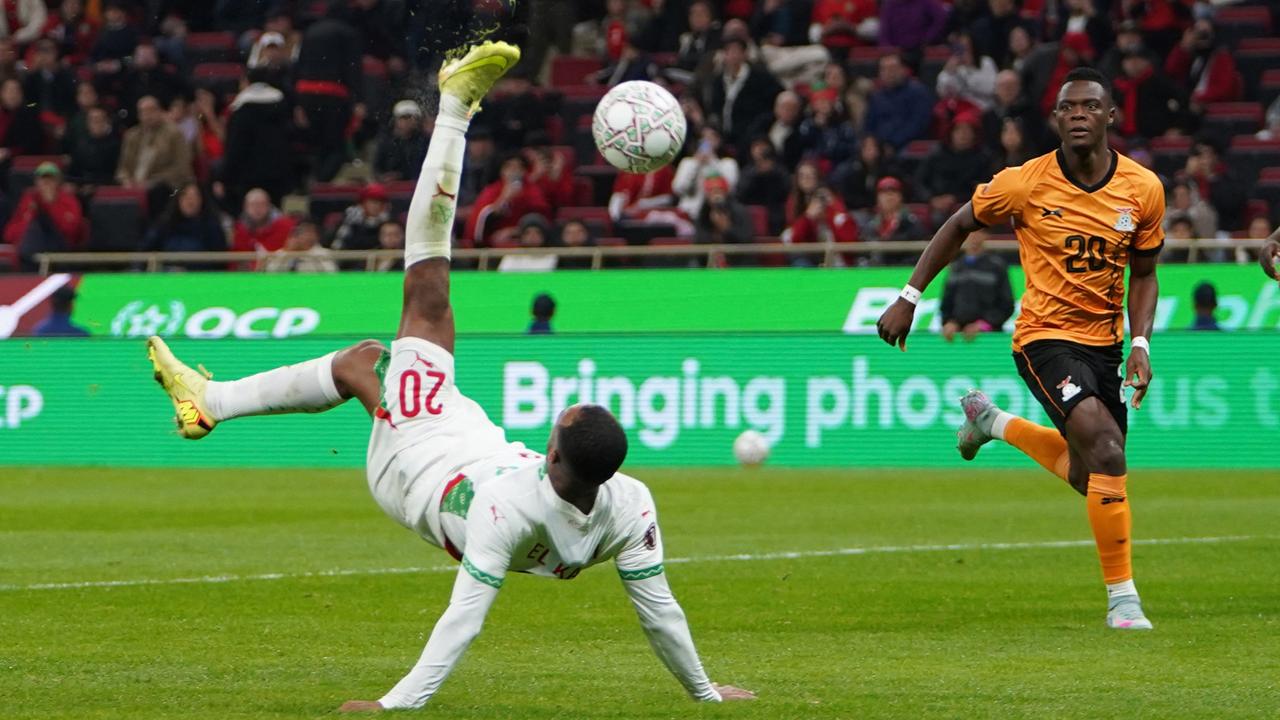 Afrika Cup: El Kaabi trifft spektakulär - Marokko im Achtelfinale