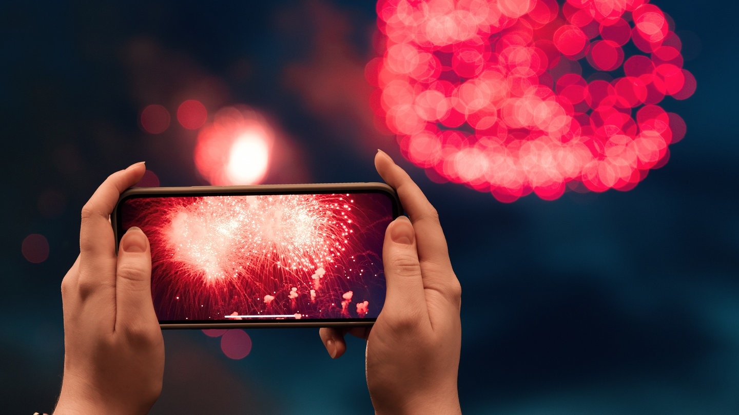 Feuerwerk an Silvester fotografieren mit dem Handy – 5 Tipps!