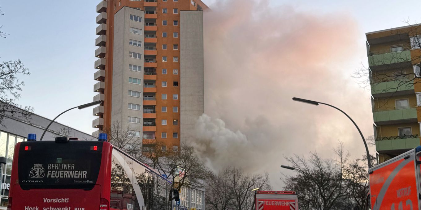 Brand in Berlin erst nach neun Stunden gelöscht