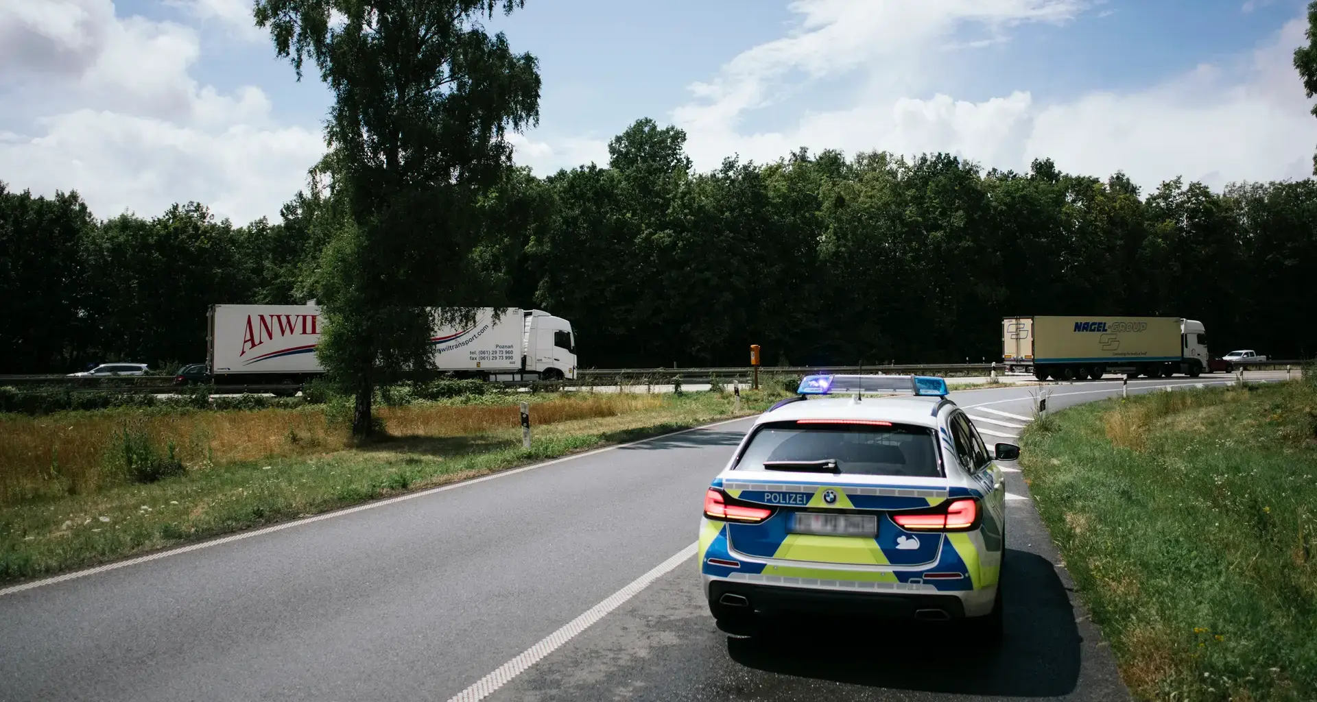 Von Osnabrück nach Dortmund: Fußgänger auf der Autobahn