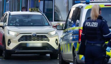 Einsatz in Düsseldorf: Schüsse auf Taxi-Fahrgast - Opfer weiter in Lebensgefahr