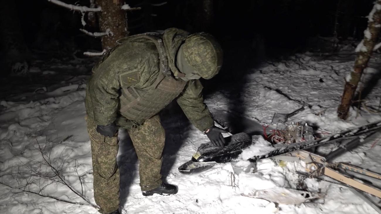 Krieg in der Ukraine: Russland zeigt Video zum angeblichen Angriff auf Putins Residenz