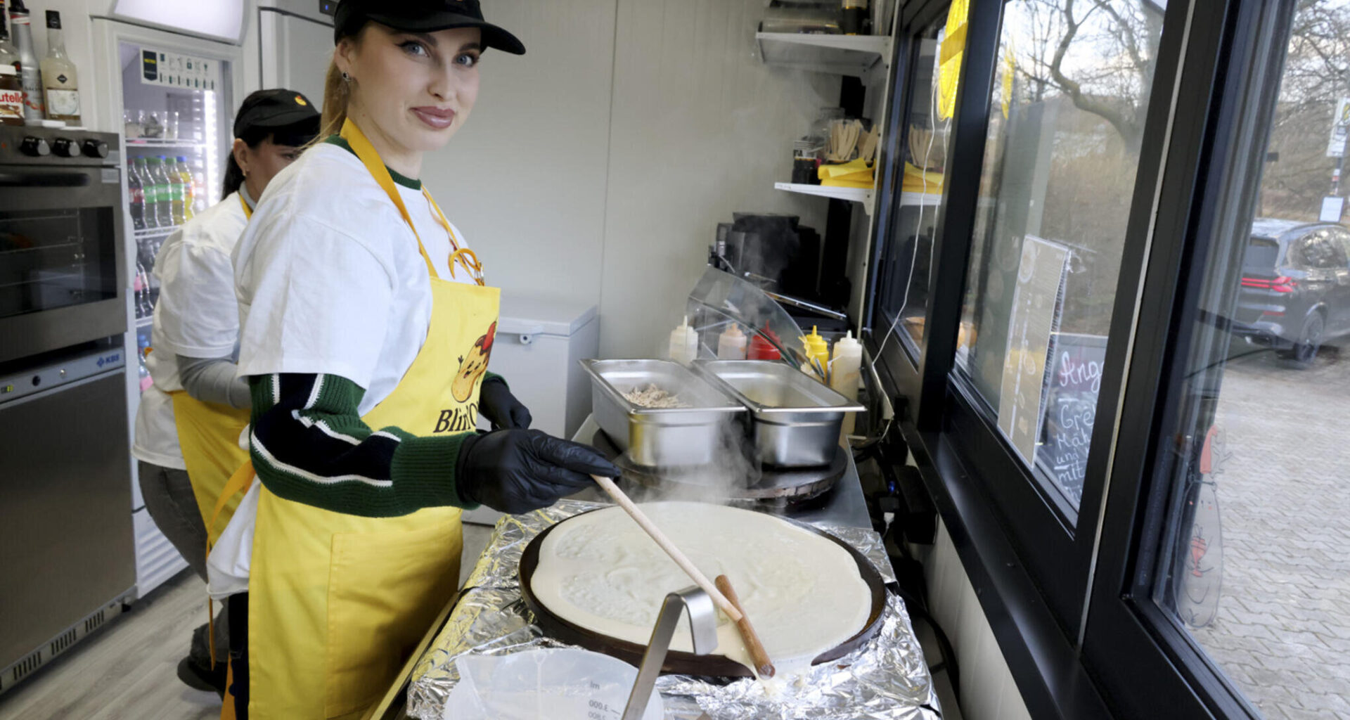 Ukrainisches Paar macht sich mit erstem eigenen Imbiss in Chemnitz selbstständig