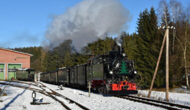 Mit dem Dampfzug durchs Erzgebirge