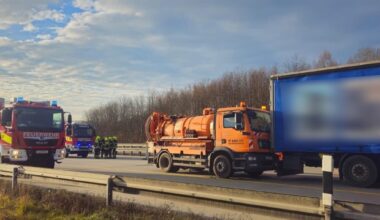 Stau auf A 4 und A 72 bei Chemnitz