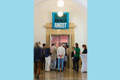 Große Fotogalerie: Chemnitz 2025 in 100 Bildern! - Rückblick aufs Festjahr zur Europäischen Kulturhauptstadt Chemnitz 2025: Ausstellung Edvard Munch - Angst.