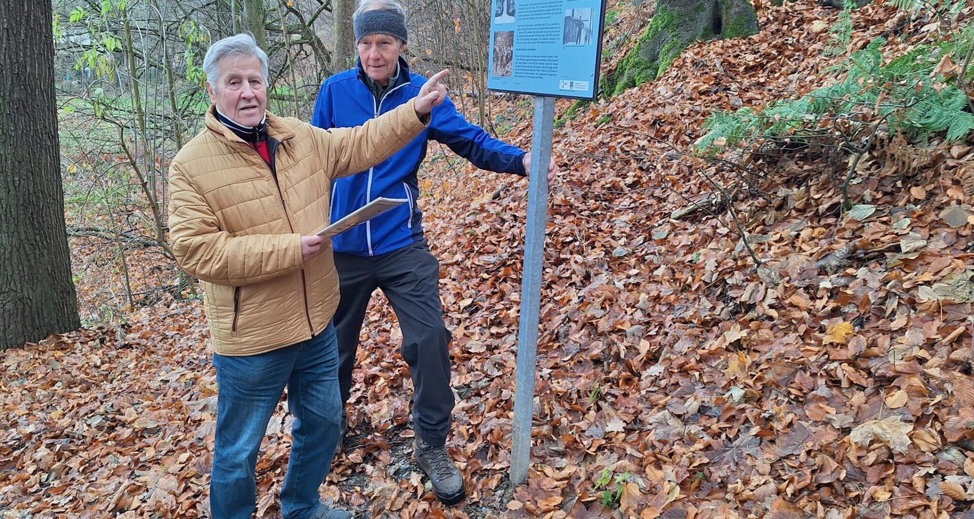 Wie der Zufall zwei Chemnitzer zusammenbrachte, die einst einen kuriosen Skiunfall hatten