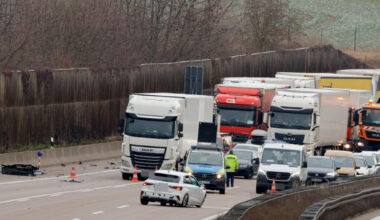 Unfall auf A 4 bei Chemnitz: Autobahn zeitweise voll gesperrt