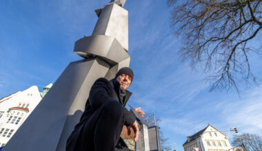 Kunst von Ronald Münch in Chemnitz: „Lasst mal los!“