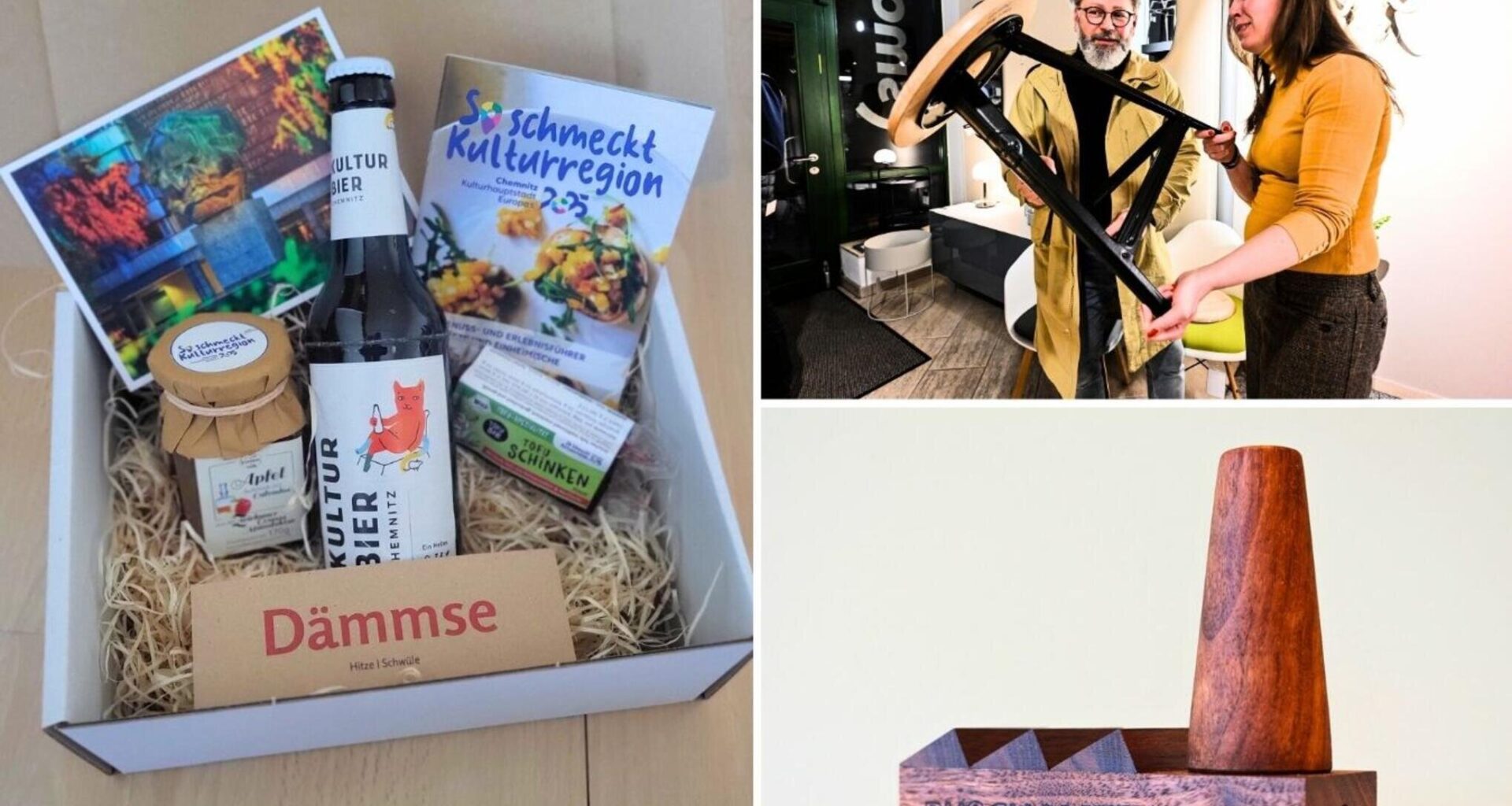 Noch keine Geschenk-Idee? Chemnitzer Originale zwischen 10 und 300 Euro