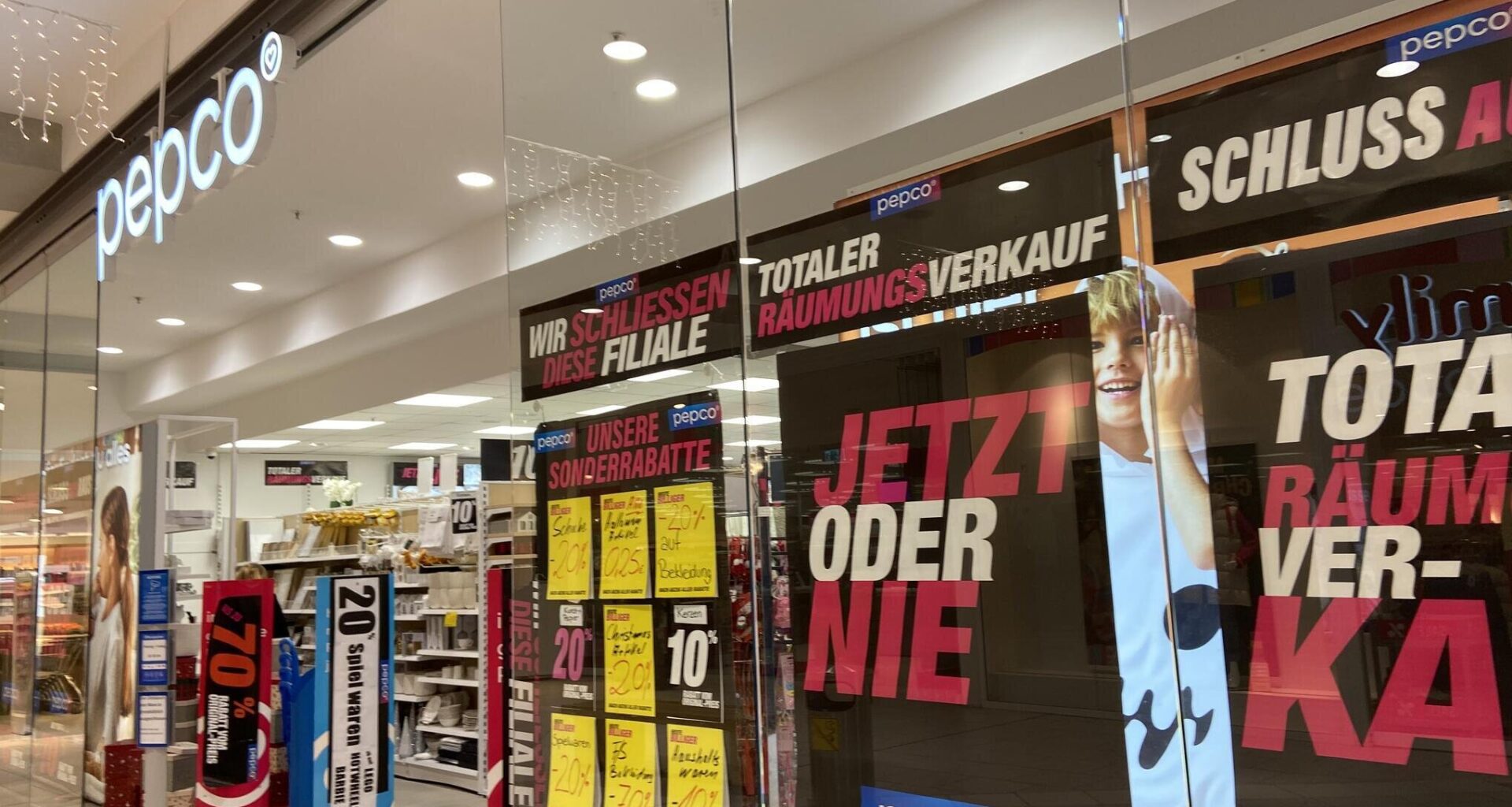 Ladenschließung in Chemnitz: Schnäppchen-Discounter „Pepco“ verlässt Sachsenallee
