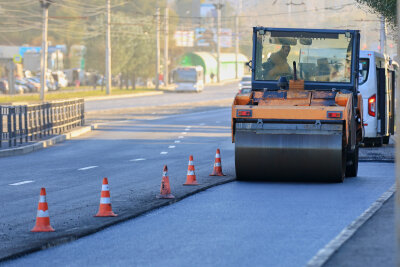 Endspurt auf den Chemnitzer Straßen: Diese Baustellen verschwinden noch vor Weihnachten - Auch kommende Woche kommt es in Chemnitz zu Einschränkungen auf den Straßen. 