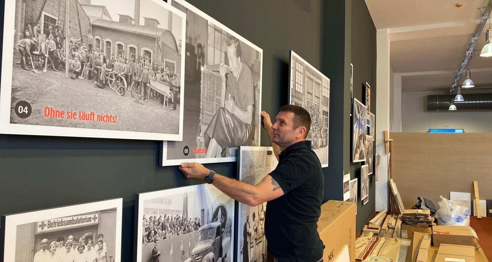 Endspurt für Dauerausstellung zur Geschichte der Alten Baumwolle