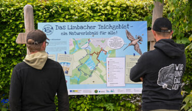 Vandalismus im Limbacher Teichgebiet: Stadt prüft Kontrollmöglichkeiten