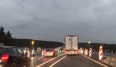 Sperrungen auf der A4 und A72 am 16. und 17. Dezember 2025 bei Chemnitz und Dresden