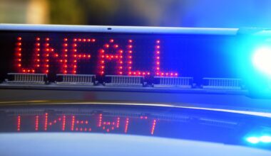 Doppel-Unfall auf der B 95 zwischen Harthau und Burkhardtsdorf