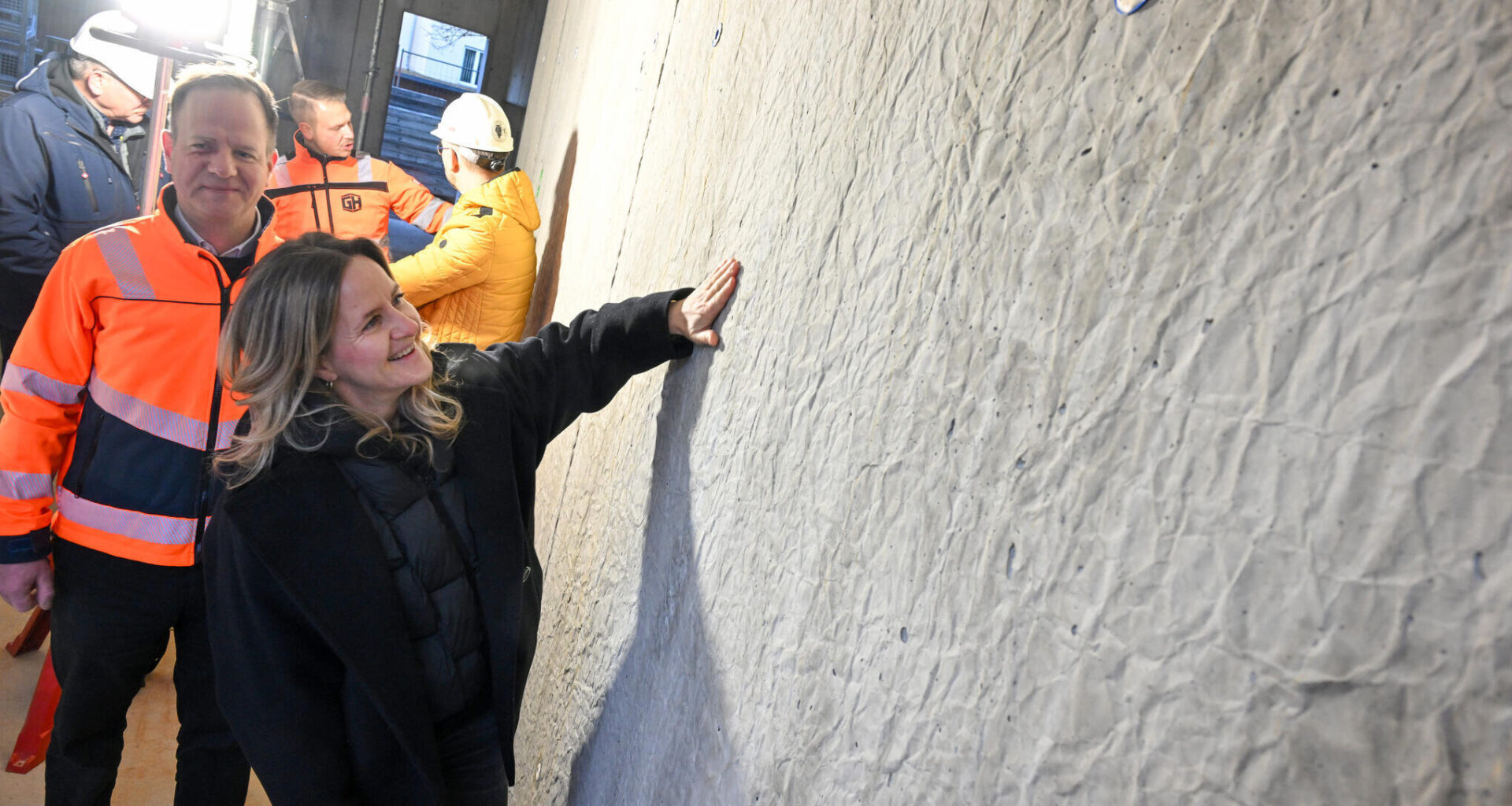Hüttner-Bau aus Chemnitz setzt bei Firmenzentrale auf Recycling-Beton