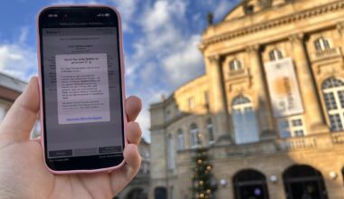 Eine Weihnachtsschatzsuche per App durch Chemnitz