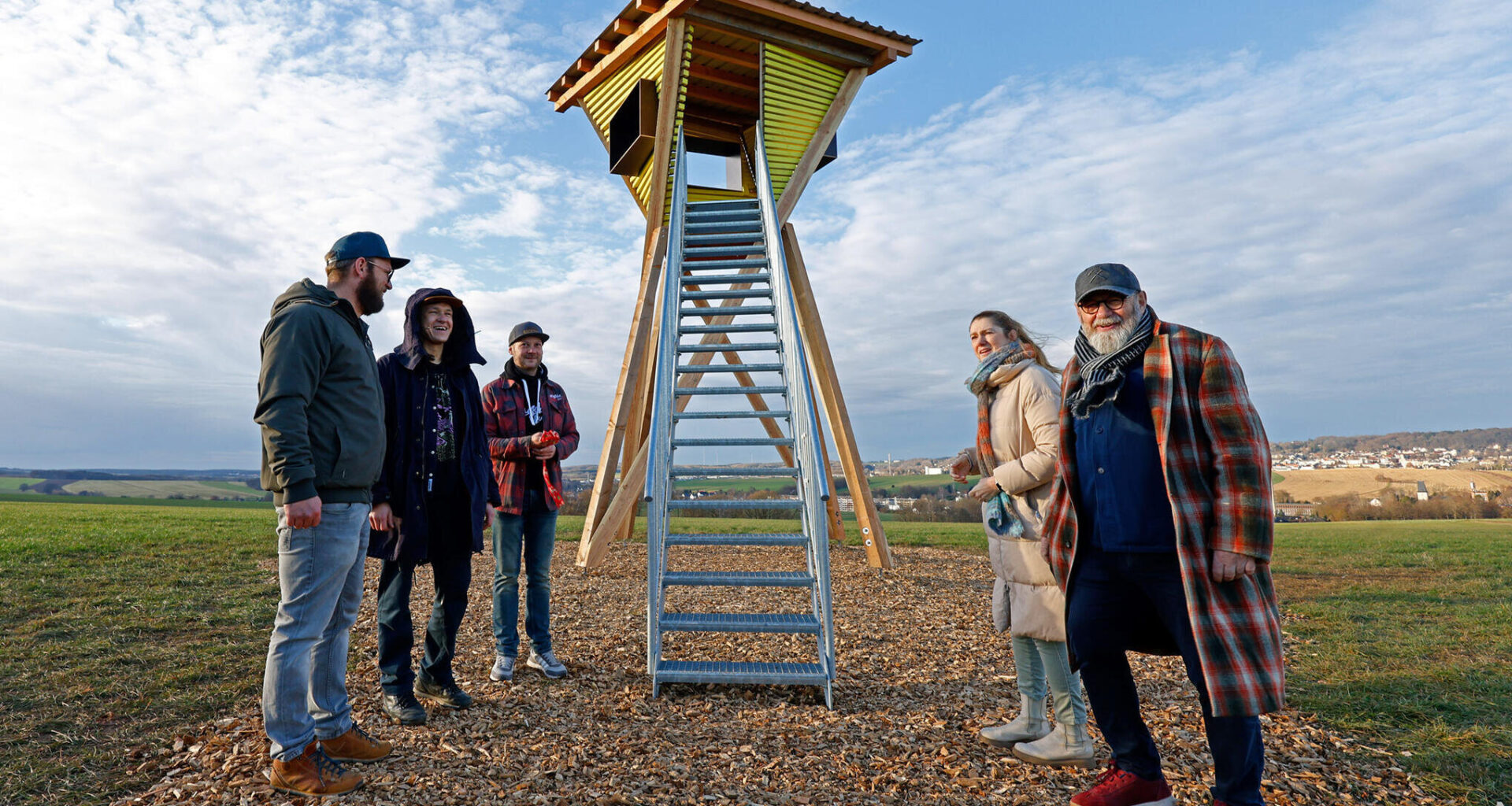 Oberlungwitz ist jetzt Teil des „Purple Path“