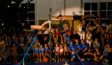 Gersdorfer Turner heben vor großer Kulisse ab