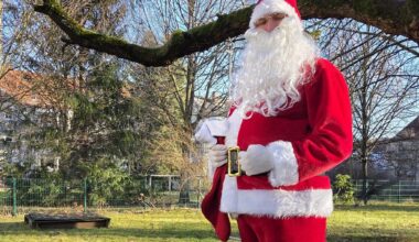 Ein Chemnitzer wird zum Weihnachtsmann