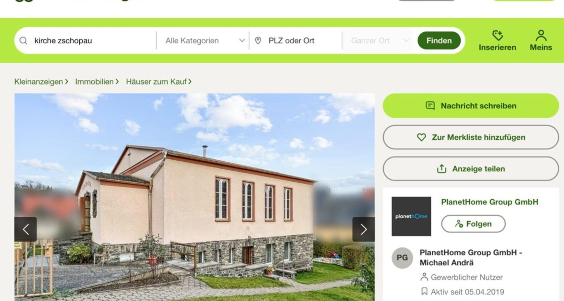 Was hinter dem Angebot aus Zschopau in kleinanzeigen.de steckt