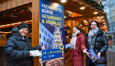 Chemnitzer Winterdorf wird zur Fachkräftebörse für Gesundheit und Soziales