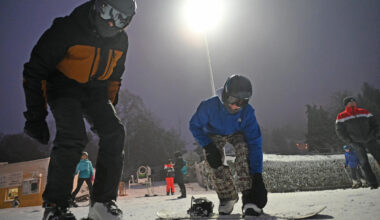 Seit Tagen Minusgrade und Schneeflocken zwischen Augustusburg und Freiberg