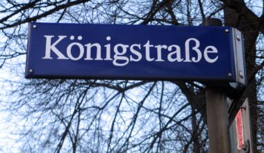 Die Königstraße in der Inneren Neustadt.