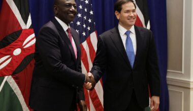 USA unterzeichnen Abkommen mit Kenia im Rahmen der ,,America First"-Globalgesundheitsstrategie