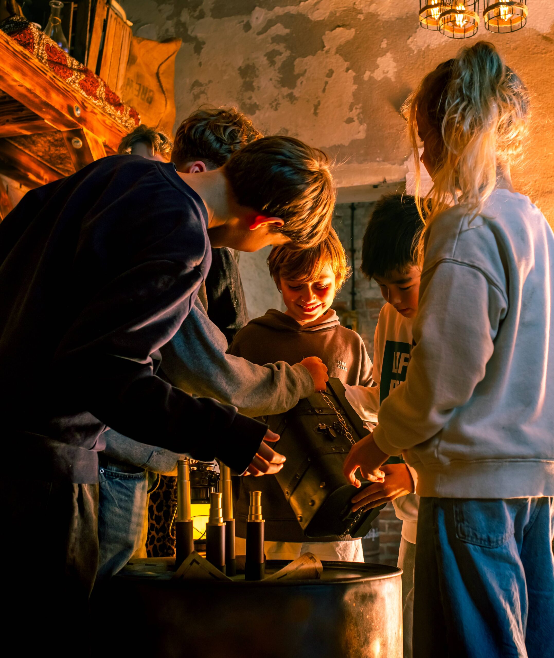 Für die Kids ist es ein einstündiges Abenteuer - Foto: Team Escape