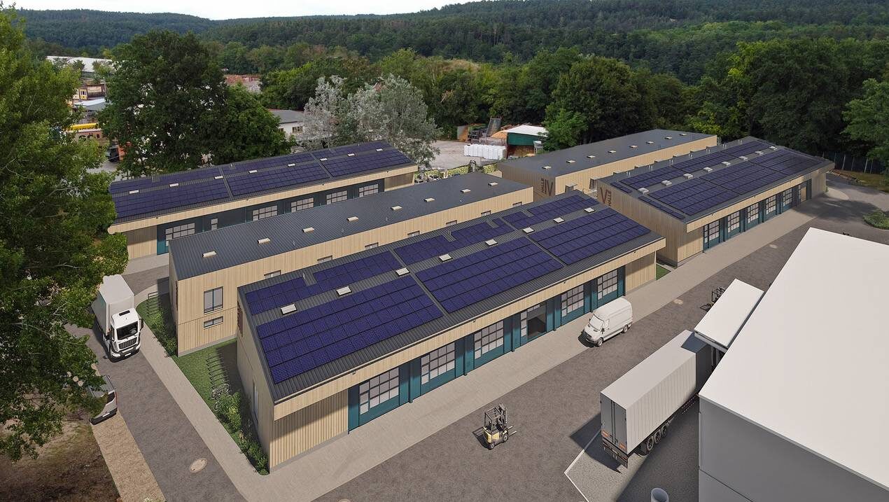 Gewerbehof FairWerk Dresden entsteht im Industriegelände