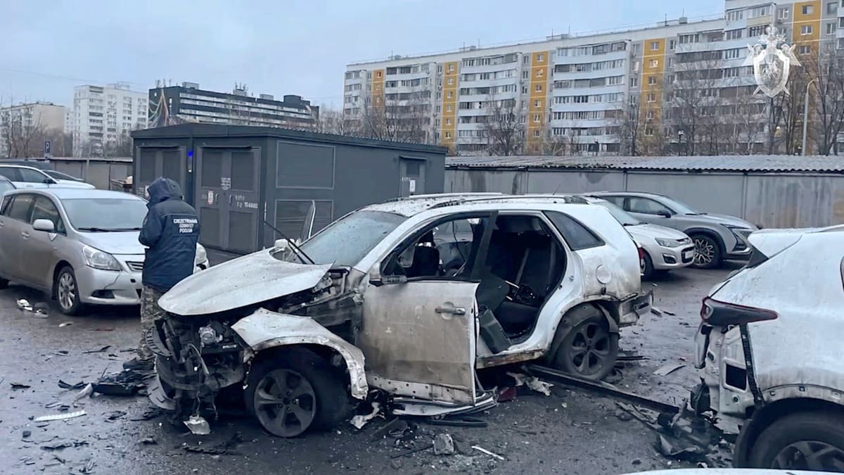 Russland: General stirbt bei Autoexplosion in Moskau