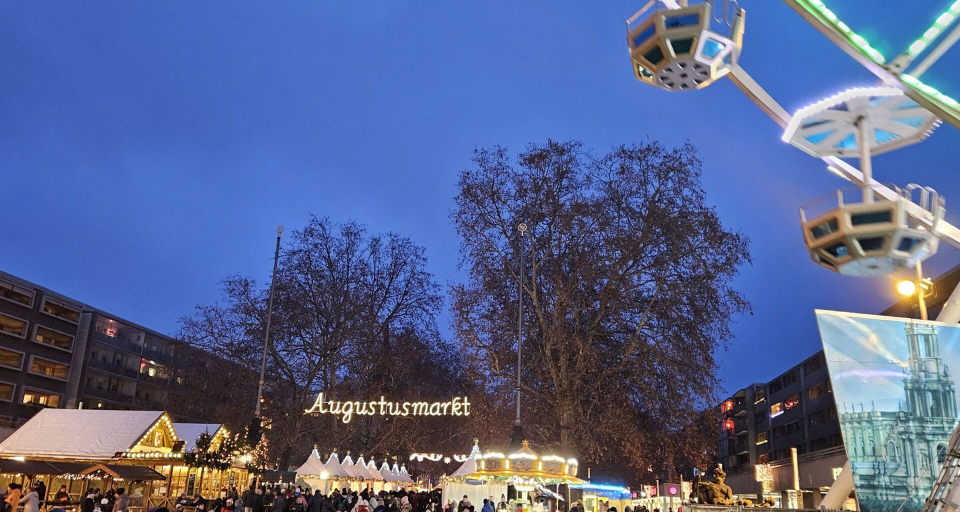 Am Sonnabend geht es weiter auf dem Augustusmarkt - Foto: Anton Launer
