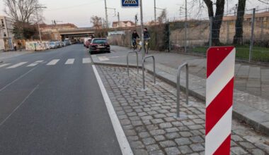 242 neue Radabstellplätze zur Verbesserung der Fahrradsicherheit und des Komforts für Radfahrer