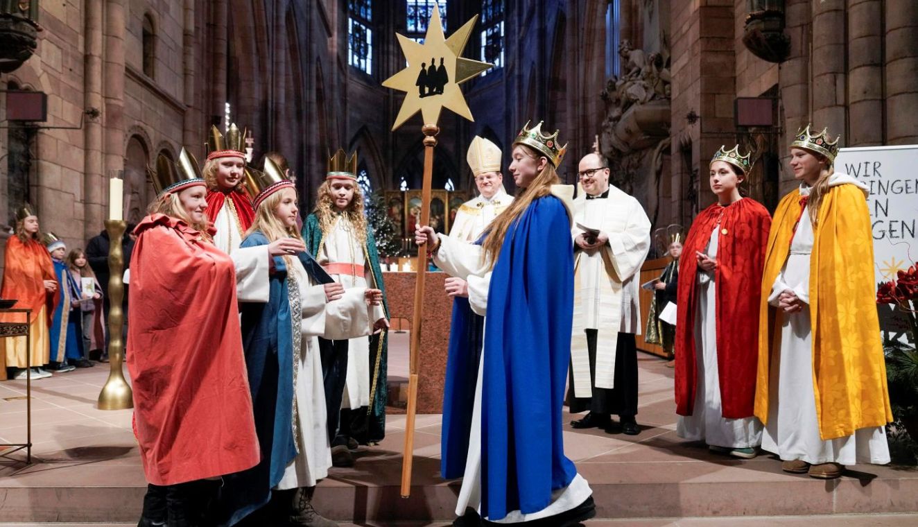 Staffelstern wandert ab Januar durch das Bistum Münster