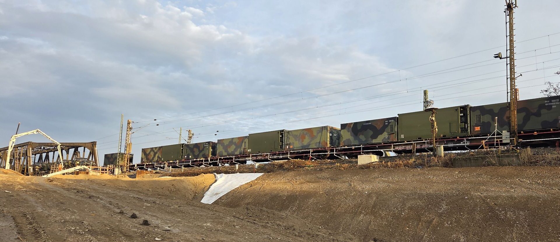 Militärtransport Hannover-Ahlem