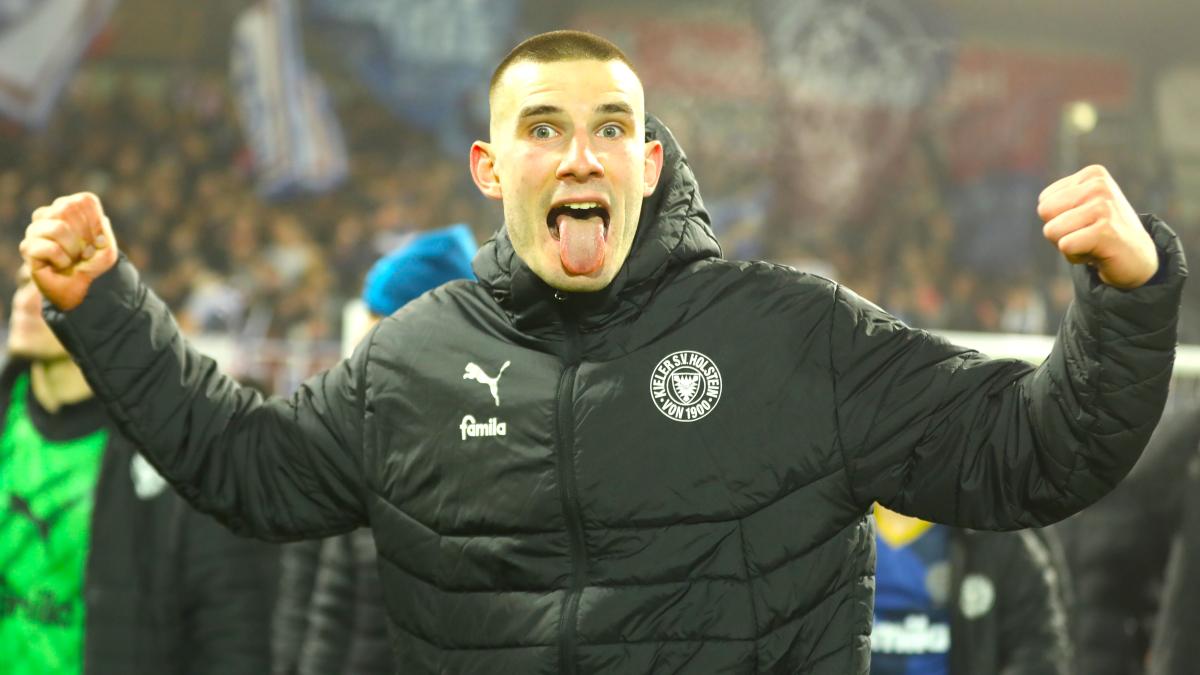 Ivan Nekic nach Segtor für Holstein Kiel von Gefühlen überwältigt