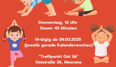 „Kids Yoga“ im Treffpunkt Ost 36