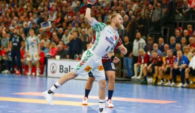 Matthias Musche war Magdeburgs bester Schütze gegen Leipzig. (Archivbild) Foto: Michael Hundt/dpa