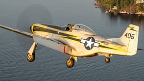 North American P-51 Mustang "Miss Rebel" Air to Air fotografiert