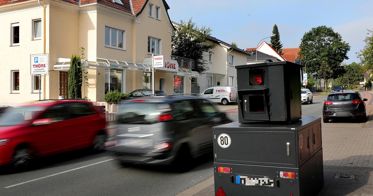 Blitzer-Alarm im Kreis Herford: Hier gibt es aktuell Geschwindigkeitskontrollen