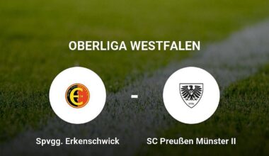 Spvgg. Erkenschwick verliert gegen SC Preußen Münster II