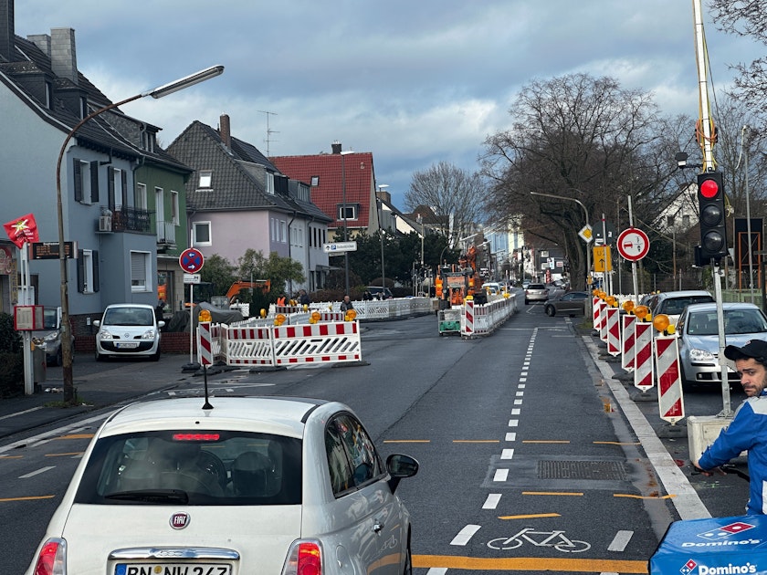 Köln: Baustellenchaos in Rodenkirchen verärgert Anwohner
