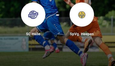 SC Halle kassiert gegen SpVg. Heepen
