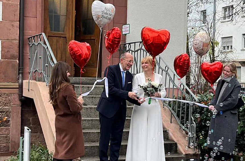 Mannheims Oberbürgermeister Christian Specht hat geheiratet