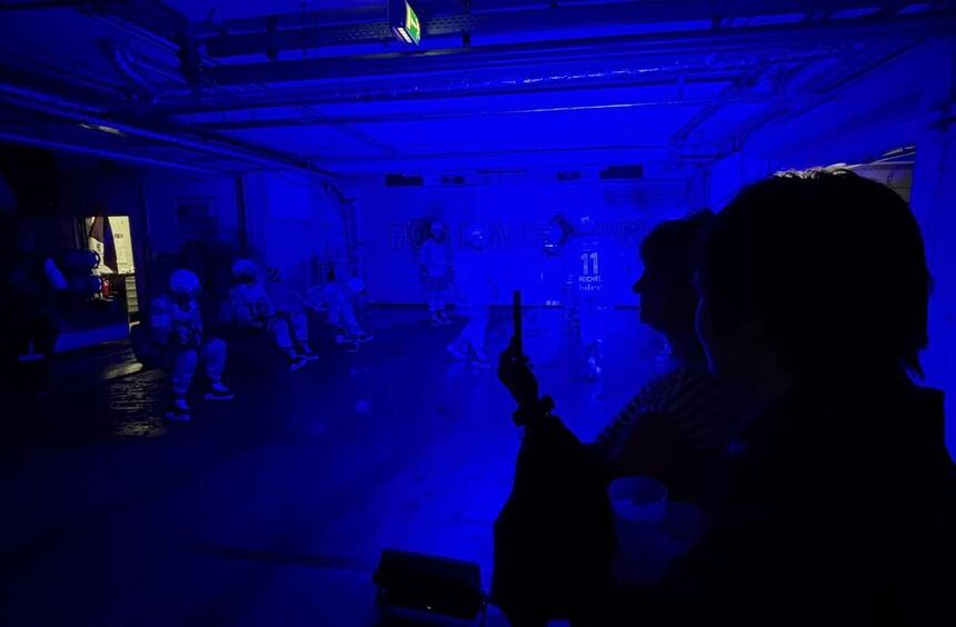 Unvergessliche Momente im Spielertunnel bei den Mannheimer Adlern