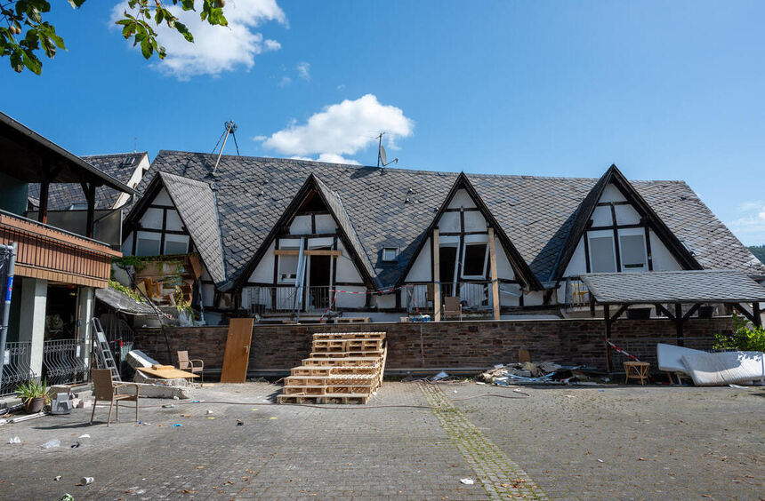 Wie ein Mannheimer den Hoteleinsturz an der Mosel überlebte