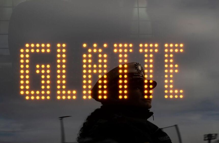 Glättewarnung für Mannheim